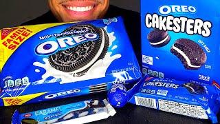 ASMR CANDY EATING OREO MUKBANG CAKESTERS EGG COOKIES TALKING JERRY BIG BITES MOUTH SOUNDS TINGLES