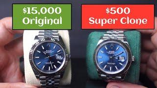 Real vs Fake Rolex | Rolex Datejust 41 126334