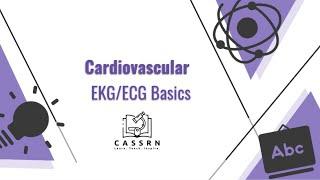 EKG and ECG Basics