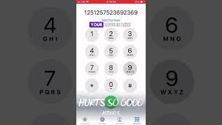 Hurts So Good - Astrid S ~ IPhoneDial #shorts