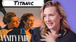 Kate Winslet Rewatches Titanic, Eternal Sunshine, The Regime & More | Vanity Fair