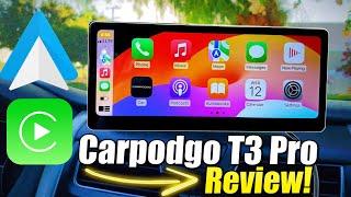 CarpodGo T3 Pro - The Smoothest 60 FPS CarPlay/Android Auto Yet!