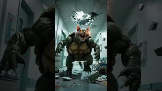 The Kitten Becomes a Monster Turtle? #animation #supercattales #catfunny #cat #supercattalespaws