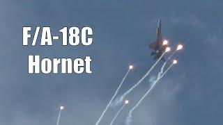 So Much Flares - Finnish F/A-18C Airshow - Turku 2023