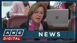 De Lima on ICC probe: 'Kahit may imbestigasyon tayo dito, pwede tayo makipag-coordinate' | ANC