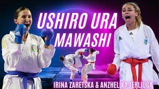 USHIRO URA MAWASHI GERI by IRINA ZARETSKA & ANZHELIKA TERLIUGA