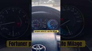 Toyota Fortuner Petrol ️ AT Real Life Milage ? Checkout the full video #Toyota #fortuner