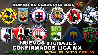  NUEVOS FICHAJES CONFIRMADOS LIGA MX CLAUSURA 2025 | OZZIEL FICHAJE DEL AMÉRICA? CHIQUETE SE QUEDA?