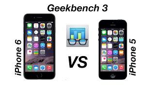 iPhone 6 vs iPhone 5 Geekbench 3