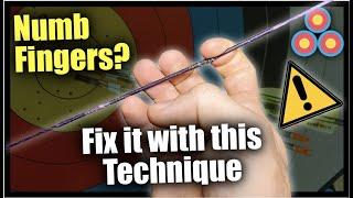 Prevent and Fix Finger Tip Numbness With This Simple Tip While Shooting Recurve or Barebow Archery