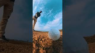 Creative video ideas with 360 camera ️ #travel #creative #shorts #golf