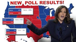 Kamala Harris SURGES Ahead in NEW 2024 POLLS!