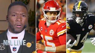 NFL LIVE | Steelers can find a way to beat Chiefs on Christmas Day! - Ryan Clark HYPED Pickens back