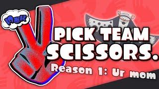 TEAM SCISSORS is the ONLY option. 