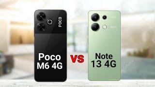 Poco M6 4G vs Redmi Note 13 4G