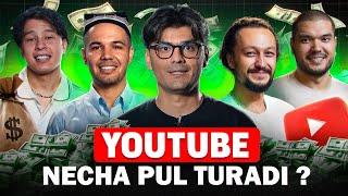 O'zbek YOUTUBEDA pul bormi? | @intervyuTV , @omonxon, @nmagap | BUSOQQA