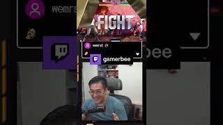 【GamerBee小向】還沒打完為甚麼要站起來!? 歷史果然是驚人的相似 ｜小向實況Shorts #gamerbee #sf6  #streetfighter6  #ewc #twitch