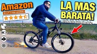 ASÍ es la BICI ELÉCTRICA de montaña MÁS BARATA de AMAZON | Eleglide M1 Plus