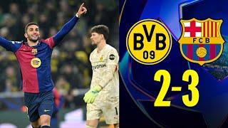 FERRAN TORRES WINS IT FOR BARCELONA VS DORTMUND!