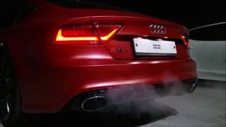 AUDI RS7 HOWLING EXHAUST ( 아우디 RS7 가변배기 배기음 주행영상 )