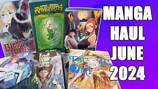 MANGA HAUL FOR JUNE 2024! 