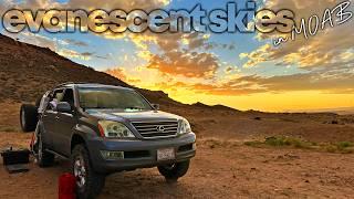 SUV Camping MOAB under STUNNING Skies : “Overland” Roadtrip : (A GX470 Story)