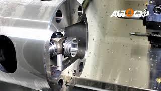 AUTOGRIP MACHINERY :: Power Indexing Chuck(IS-254) Application CNC LATHE