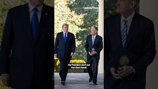 President-elect Trump on replacing Fed Chair Powell: ‘No, I don’t think so’ #shorts