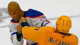 Darnell Nurse Michael McCarron Fight | Edmonton Oilers vs Nashville Predators 2024 NHL Highlights