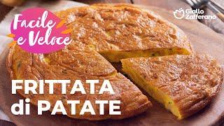  FRITTATA di PATATE - FACILE e VELOCE