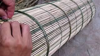 How to make eel trap from bamboo