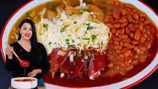 Quick WET JUICY Smothered ENCHILADAS, An Easy Mexican Dinner Recipe!  ( Enchiladas Ahogadas )