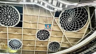 ETFE + PTFE Membrane Steel Structural Commercial Canopy of Conghua Mall Street #architectural #mall