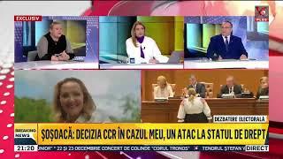 Diana Sosoaca se certa in direct cu Terhesi la Realitatea TV - PARTEA 1