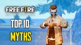 Top 10 Haunted Advance Server Mythbusters in FREEFIRE Battleground | FREEFIRE Myths #286