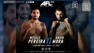 AFL 32 TORREJON | WESLLE PEREIRA VS DAVID MORA Combate profesional