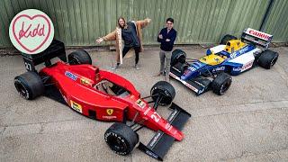 A day with two of Nigel Mansell’s most iconic F1 cars! | Kidd in a Sweet Shop | 4K