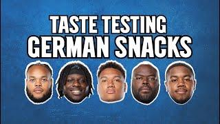 Taste Testing German Food: Panthers Edition