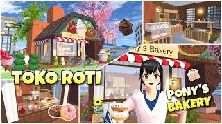 TOKO ROTI - PONY'S BAKERY | ID + SAVE || SAKURA SCHOOL SIMULATOR