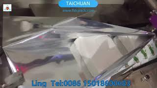 Soft Tissue Paper Packing Machine  Napkin Paper and Sealing Machine