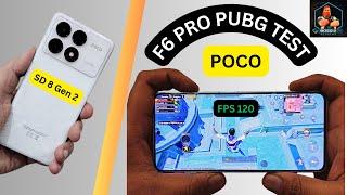 Poco F6 Pro PUBG Test 120 FPS - ULTIMATE Gaming Performance 