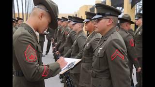 USMC Recruit Final Inspection- Kilo Company- MCRD San Diego- Marine Corps Boot Camp