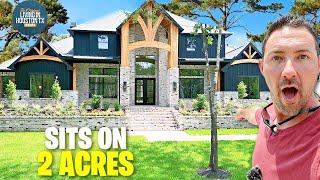 HOUSTON TEXAS Custom Homes on Acreage with Ultra Low Property Taxes! [Magnolia Texas]