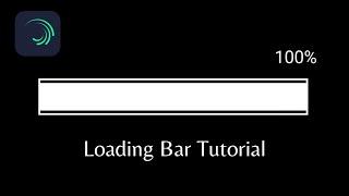 Loading Bar – Alight Motion Tutorial