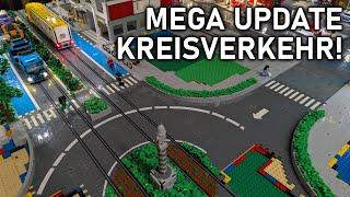 Mega Update LEGO Kreisverkehr: Nach vielen Versuchen... • BRICK WORLD LEGO® UPDATE (427)