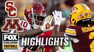 No. 11 USC Trojans vs. Minnesota Golden Gophers Highlights | FOX College Football