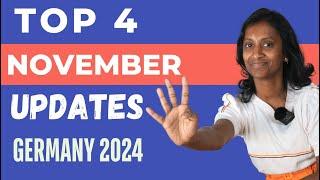 Upcoming Updates in Germany for November 2024 | Germany | English