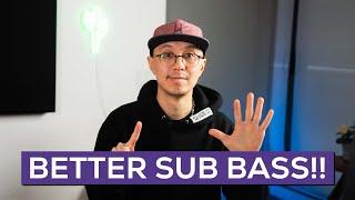 6 TRICKS FOR DEEPER SUB BASS 