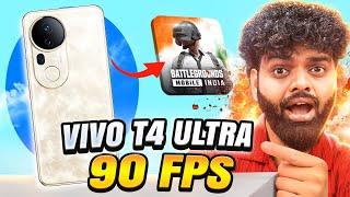 VIVO T4 Ultra - 90 FPS BGMI Test  Dimensity 9300 Plus