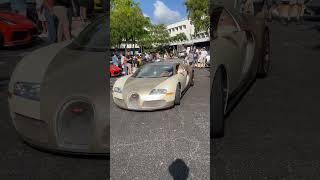 bugatti in cars and coffee palm beach boca show